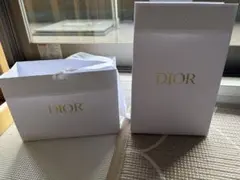 Dior ショップ袋 ホワイト 小型