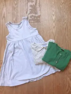 子ども用 ガールズ ブラウス ワンピース