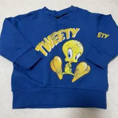トゥイーティー　ルーニーテューンズ スウェット　90