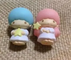 リトルツインスターズ ソフビ マスコット キキララ サンリオ 平成