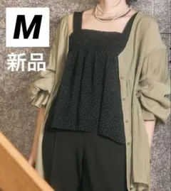 グローバルワーク せこ子 フェイクレイヤードタンク Mサイズ ブラック