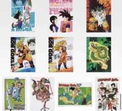 ドラゴンボール 一番くじ I賞 クリアポスター コンプリートセット
