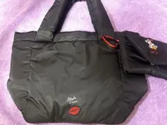 ミニー ACCOMMODE ブラック トートバッグ