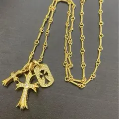 ベビーファット&タイニークロス&ドックタグ チェーン50cm - メルカリ