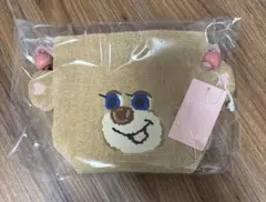 フェイラー　ドアップテディガール　耳付き巾着