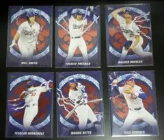 Topps 2025 東京シリーズ ドジャース限定インサート5枚+カプス1枚