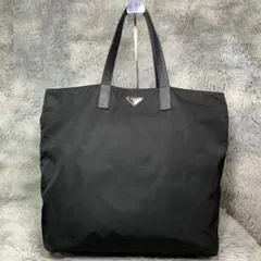 極美品 近年モデル PRADA プラダ トートバッグ サフィアーノレザー