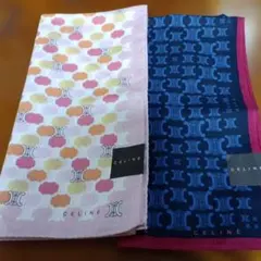 ❤CELINE カラフルハンカチ 2枚セット★タグ付❤