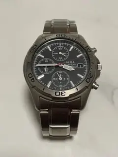 ALBA TITANIUM クロノグラフ メンズ腕時計