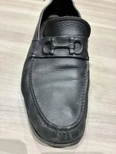 Salvatore Ferragamo ガンチーニ ローファー レザー 黒のサムネイル