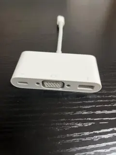 【中古】Apple純正 MacBook用 変換ハブ USB-C・A VGA