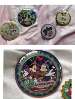 東京ディズニーリゾート 缶バッジ 3種セット - メルカリ