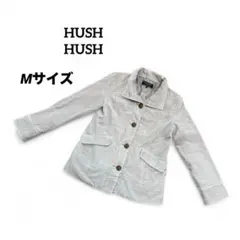 ★美品【ハッシュアッシュ】 コーデュロイジャケット 薄ベージュ 秋 冬Mサイズ