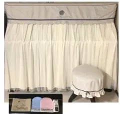 アップライトピアノカバー 回転椅子カバー 鍵盤カバー ビアノクリーナー ミトン