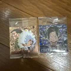 ポートガス・D・エース サボ ステッカー 2枚セット