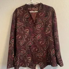 古着　柄シャツ　サイズ11