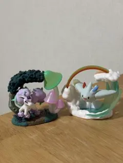 リーメントポケモン サーキュラージオラマコレクション ガラルポニータ トゲキッス