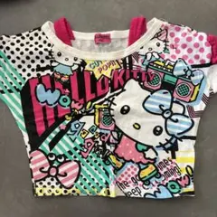 HELLO KITTY カラフルTシャツ サイズ80