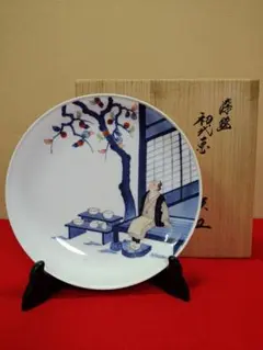 十四代　柿右衛門　絵皿
