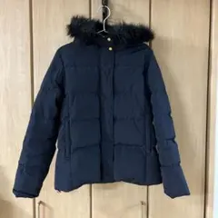 ダウンジャケット ファー付き
