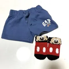 GAP ミッキー ハーフパンツ