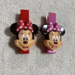 東京ディズニーリゾート ミニー クリップ 2個セットのサムネイル