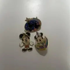 ディズニー ピンバッジ 3点セット