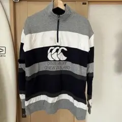 Canterbury ハーフジップスウェット　トレーナー