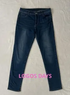 LOGOS DAYS ロゴス スキニーデニム ダークブルーのサムネイル