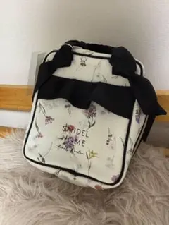 SNIDEL HOME キャンバストラベルポーチ（FLOWER）