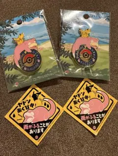 最安値】ポケモンセンター キョウト カナザワ ロゴピンズ 2個 新品未