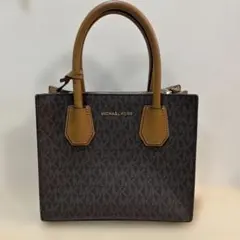 MICHAEL KORS ダークブラウン ハンドバッグ