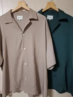 EMMA CLOTHES 半袖シャツ 2枚セット サイズXL　ビックシルエット