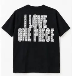 ＩLOVE ONE PIECE ワンピース　半袖Tシャツ　黒　ブラック　Ｍ