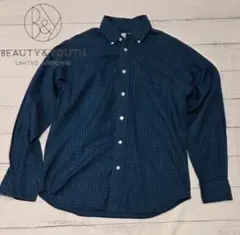 BEAUTY&YOUTH UNITED ARROWS 長袖シャツ　Sサイズ　古着