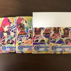 アイカツオンパレード　プレミアム　PR ミュージカルスコーピオン　サイン入り