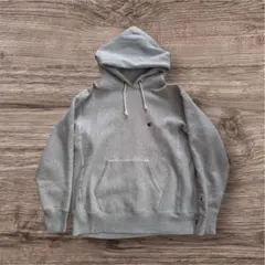 チャンピオンC3–Y133 グレー フード付きパーカー L フーディー