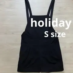 holiday ホリデイ　サロペット　オーバーオール　ブラック　Sサイズのサムネイル