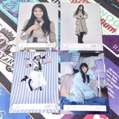 【バラ売り可能】櫻坂46 山﨑天 ロンラビ 生写真 マリン パジャマ 4枚セットのサムネイル