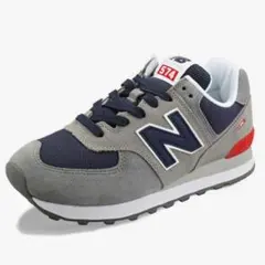ニューバランス スニーカー ML574 グレー/ネイビー