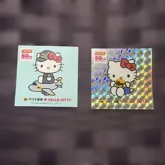 ヤマト運輸 ハローキティ 50周年記念 ステッカー 2枚セット