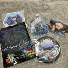 呪術廻戦　五条悟　ラッキーくじ　アクスタ　缶バッチ　一番くじ