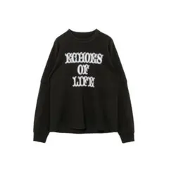 sacai ECHOES OF LIFE L/S T-Shirt "Black"のサムネイル