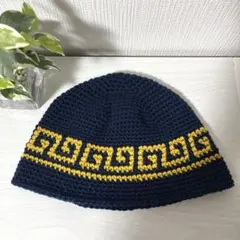368クラシックハット☆クラッシャーハット☆バケットハット☆手編みニット帽