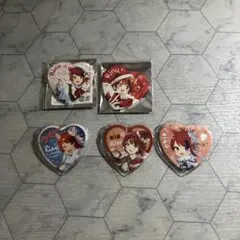 すとぷり 莉犬 ハート缶バッジ