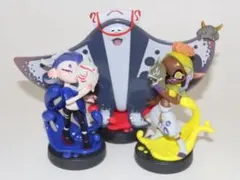 スプラトゥーン3 すりみ連合amiibo マンタロー　フウカ　ウツホ