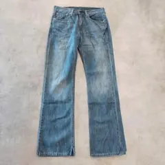 リーバイス527 Levis W32 フレアデニム 青 古着 ブーツ 20245