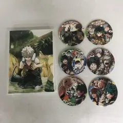 僕のヒーローアカデミア ヒロアカ 原画展 アートボード 缶バッジ セット