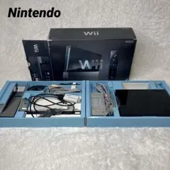 Nintendo Wii 本体 ブラック 箱付き