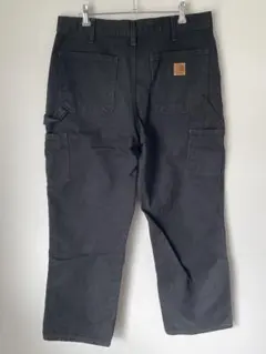 Carhartt ペインターパンツ w33 B11 ブラック ダック生地 黒のサムネイル